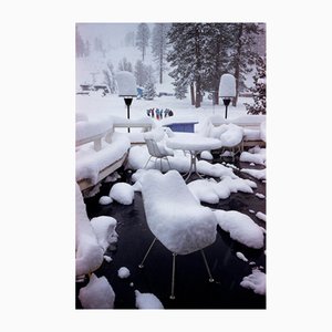 Slim Aarons, Squaw Valley Snow, Estate Stamped Photographic Print