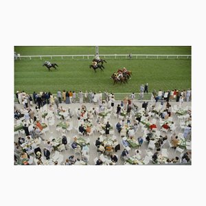 Slim Aarons, Racing at Baden-baden, Estate Stamped Photographic Print