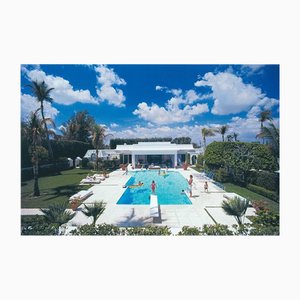 Slim Aarons, Goodmans Pool, Estate Stamped Photographic Print