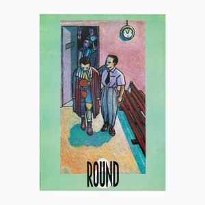 Poster moderno di Parigi, anni '80