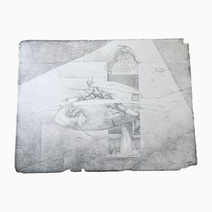 Moebius (Jean Giraud), Airtight Garage, 1980s, Lithograph
