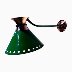 Vintage Wandlampen aus Kupfer, 1950er, 2er Set