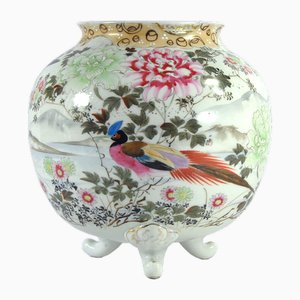 Vaso Meiji in porcellana giapponese Koransha Fukagawa