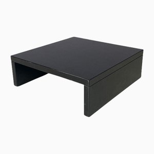 Table Saratoga Moderne en Bois Noir par Lella & Massimo Vignelli pour Poltronova, Italie, 1960s