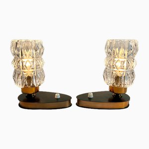Tischlampen aus Messing, 1960er, 2er Set