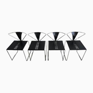 Chaises de Salle à Manger Iside attribuées à Kazuhide Takahama pour Gavina, Italie, 1960s, Set de 4