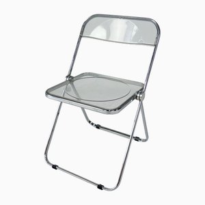 Vintage Plia Folding Chair by Giancarlo Piretti for Castelli, 1970s