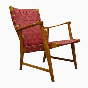 Armchair in the style of Jens Risom, 1950s