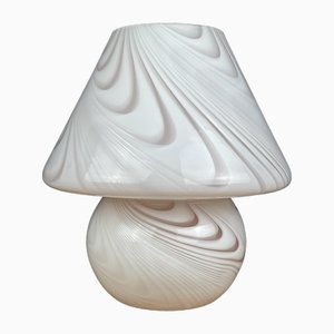 Lampe de Bureau Rose Vintage en Verre de Murano, Italie, 1970s