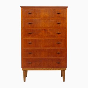 Commode à Tiroirs Vintage en Teck, 1960s