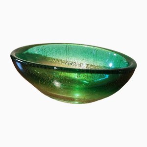 Vintage Green Platter, 1960s