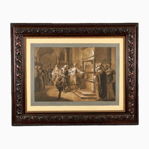 Ludovico il Moro, Tomb of Beatrice d'Este, 19th Century, Mixed Media, Framed