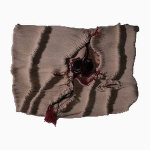 Large Pleated Voluminous Wall Tapestry, 1970s