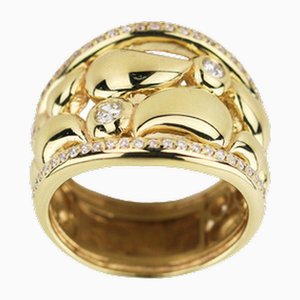Gold Ring with Diamonds., 2000s