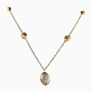 Marco Biсego. Original Gold Chain with Pendant and Diamonds., 2000s