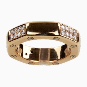 Ring in 18k Gold with Diamonds, 2000s