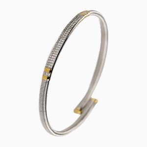 Graceful Gold Bracelet with Diamonds. Giorgio Visconti., 2000s