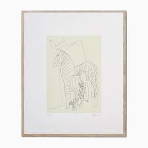 Álvaro Siza, Cavalo De Troia, Sérigraphie