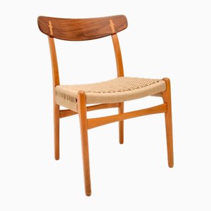 Vintage Danish CH-23 Chair attributed to Hans Wegner for Carl Hansen, 1950s