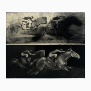 Pawel Zablocki, Sketches for New Runs, Etching on Paper, 2010