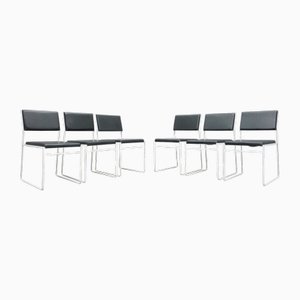 Sillas de comedor de alambre, años 60. Juego de 6