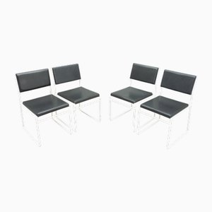Wire Dining Chairs, 1960s, Set of 4
