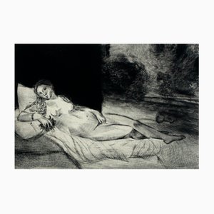 Pawel Zablocki, Sketch for Venus at Urbino, Radierung auf Papier, 2009