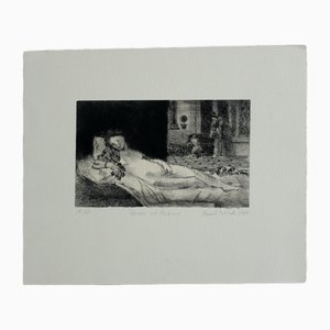 Pawel Zablocki, Venus at Urbino, Radierung auf Papier, 2009
