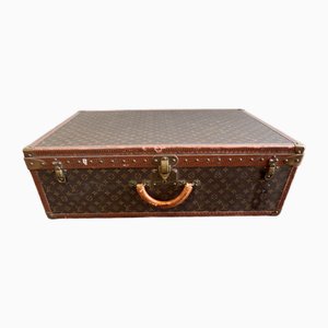 Baule vintage con monogramma di Louis Vuitton