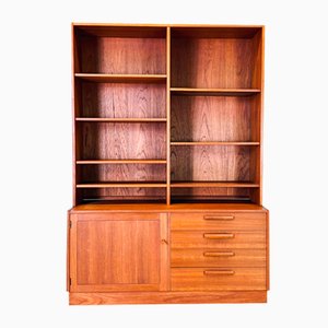 Mid-Century Bookcase in Teak by Nils Jonsson for Hugo Troeds, 1960s