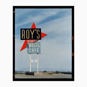 Richard Heeps, Roy's Motel Sign, Stampa fotografica
