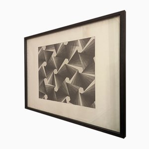 Berenice Benjelloun, Crescita della luce, 1972, Stampa, Incorniciato