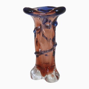 Vaso in vetro di Karel Zemek, anni '60