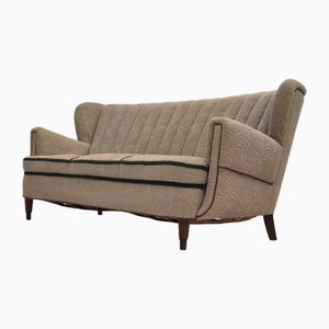 Danish 3 Seater Cotton-Wool Sofa, 1960s
