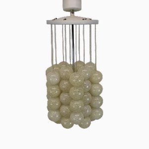 Bubble Pendant Lamp attributed to Josef Hurka for Napako, Former Czechoslovakia, 1970s