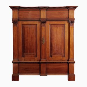 Vintage Wardrobe in Mahogany