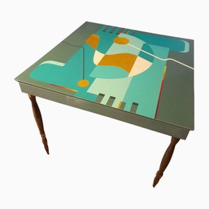 Zabro Table by Alessandro Mendini for Zanotta, 1980s