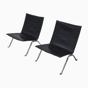 PK22 Sessel von Poul Kjärholm für Fritz Hansen, 1956, 2er Set