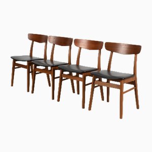 Chaises de Salle à Manger Vintage de Farstrup Møbler, Set de 4