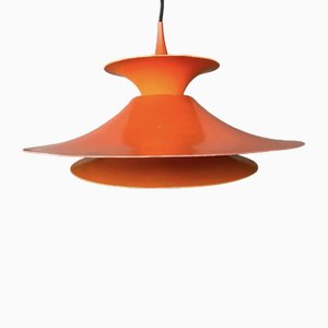 Mod vintage Lampada Radius Naranja di Erik Balslev per Fog & Mørup, 1970