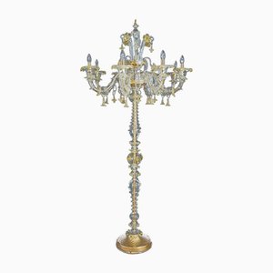 Lampadaire Vintage en Verre de Murano, 1960s