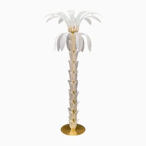 Vintage Floor Lamp in Murano Glass, 1980s