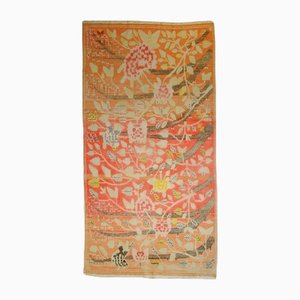 Tapis Samarkanda avec Décoration Florale, 1930s