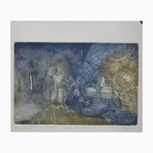 Jekaterina Gryazeva, Time Flow, 2015, Etching