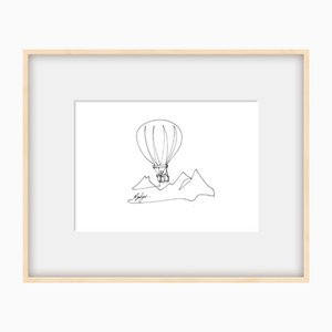 Balzac, Heißluftballon, 2023, Druck