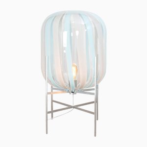 Oda Medium Galvanized Floor Lamp by Sebastian Herkner for Pulpo