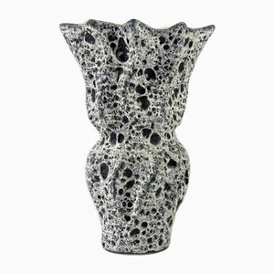 Large Brutalist Ceramic Vase from Vallauris, 1960s
