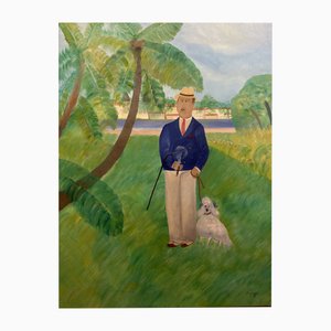 Horacio Sosa Cordeo, El Dendy, 1982, Oil on Canvas