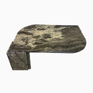 Grey Marble Coffee Table, 1980s
