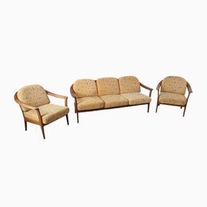 Divano Mid-Century e Easy Chars di Walter Knoll/Wilhelm Knoll, anni '60, set di 3